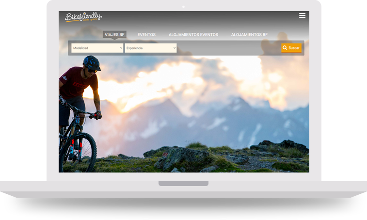 pantalla principal bike friendly - Doblemente