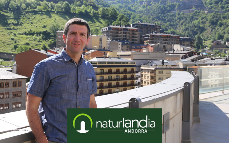 Xabier Ajona, director de Naturlandia: “Somos ocio en la montaña y ahí es donde podemos crecer”