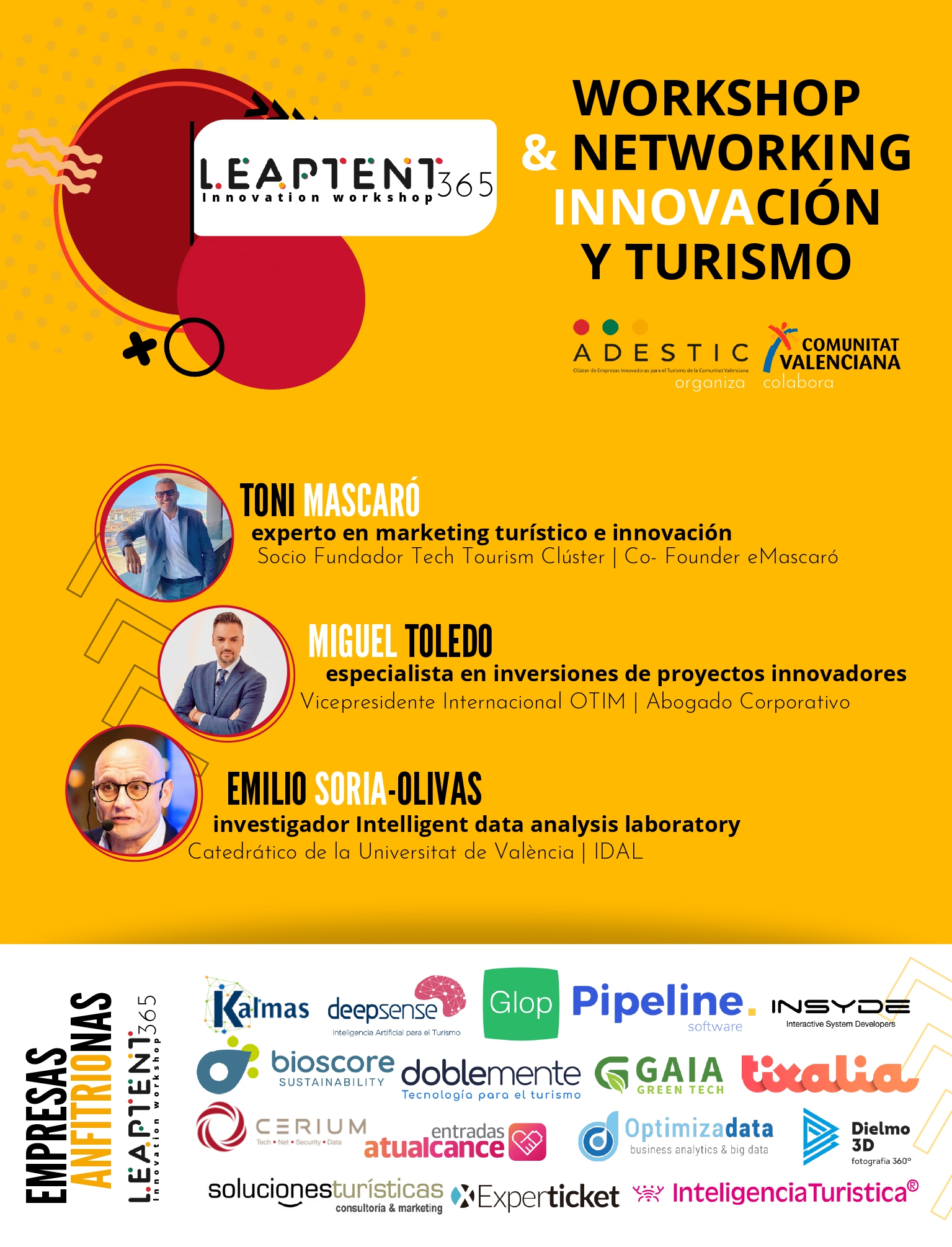 Doblemente estuvo presente en el WORKSHOP ADESTIC | LEAPTENT365