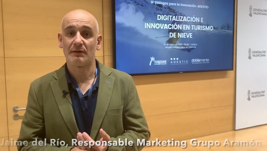 Jaime Rio, Responsable de Marketing del Grupo ARAMON