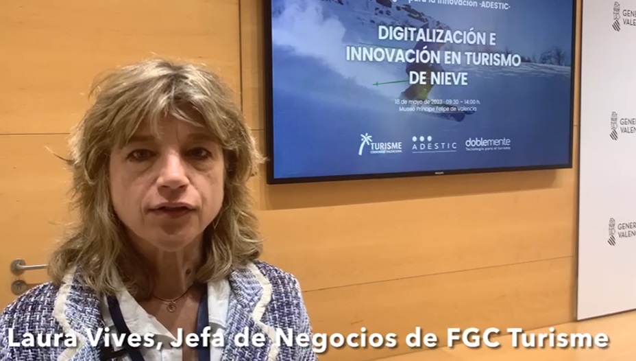 Laura Vives, Jefa de Negocios de FGC Turisme